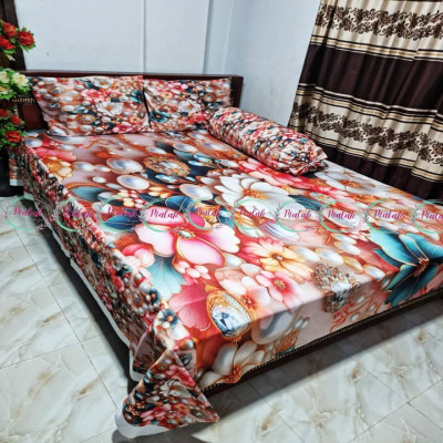 প্রিমিয়াম কোয়ালিটির 3ডি বেড সিট