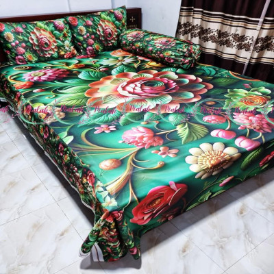 প্রিমিয়াম কোয়ালিটির 3ডি বেড সিট