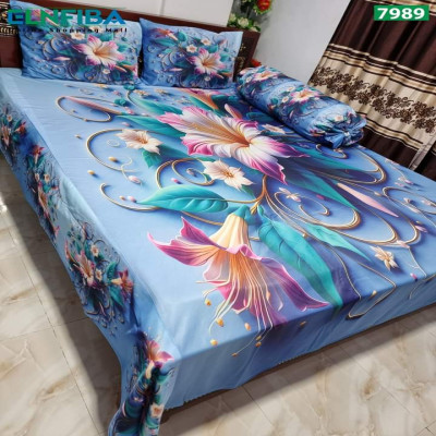 অরজিনাল চায়না প্রিমিয়াম কোয়ালিটি 3D ডিজাইনের বেডশিট